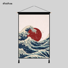 Japanese Poster "Parchment" Model A for Home Decor