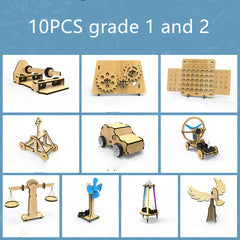 STEM Educational Wooden DIY Science Toys for Kids