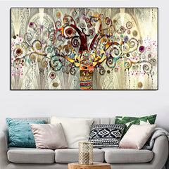 Frameless Tree of Life Wall Poster by Gustav Klimt