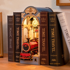 DIY Dollhouse Book Nook: A Miniature Time Travel Adventure
