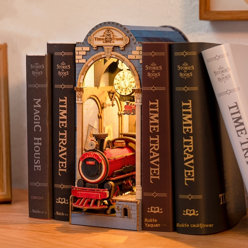 DIY Dollhouse Book Nook: A Miniature Time Travel Adventure
