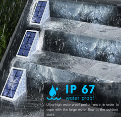 Solar-Powered Step Light