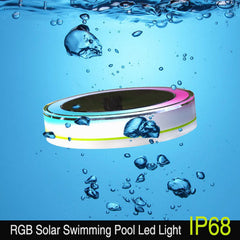 Solar LED Pool Lights for Outdoor and Fountain Use