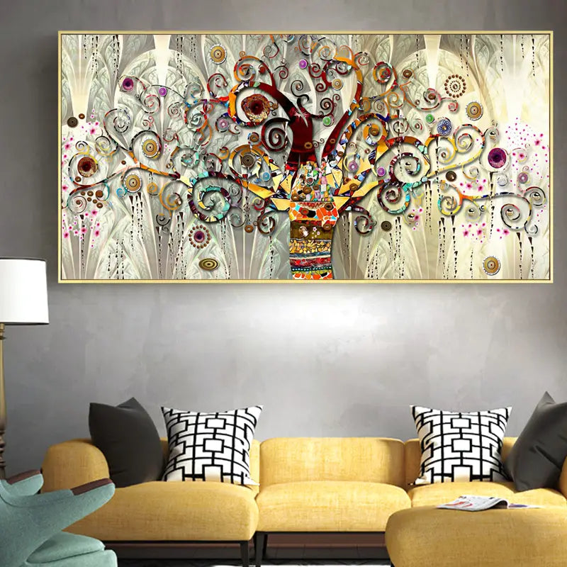 Frameless Tree of Life Wall Poster by Gustav Klimt
