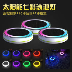Solar LED Pool Lights for Outdoor and Fountain Use