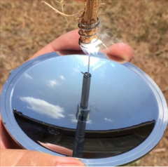 Solar Fire Starter Mirror