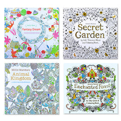 Children's Decompression Coloring Book - Lightweight & Fun