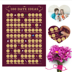 Couples Scratch-Off Poster