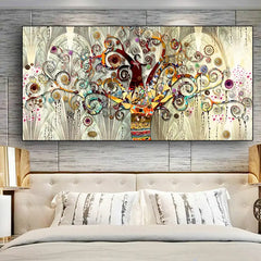Frameless Tree of Life Wall Poster by Gustav Klimt