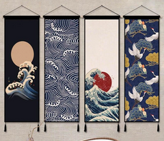 Japanese Poster "Parchment" Model A for Home Decor
