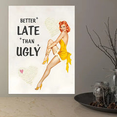 Canvas Print Wall Art Poster - Cute Gift for Women