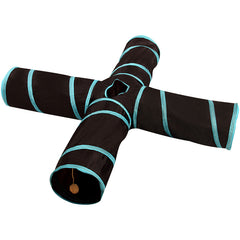 Pet Supplies Cat Crinkle Tunnel Foldable Cat Toy