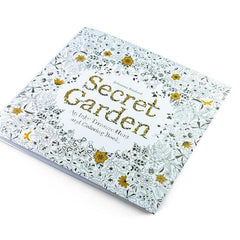 Slim Secret Garden Coloring Book