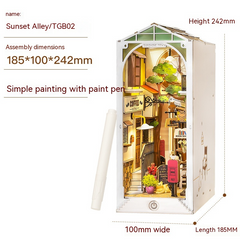 DIY Dollhouse Book Nook: A Miniature Time Travel Adventure