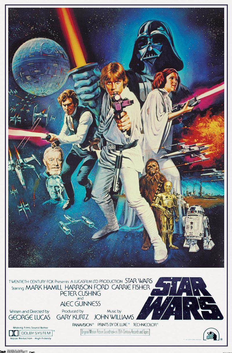 Trends International Star Wars IV One sheet Collectors Edition Wall Poster 24