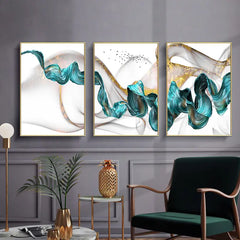 Nordic Style Flying Bird Canvas Poster Wall Art (1pc)