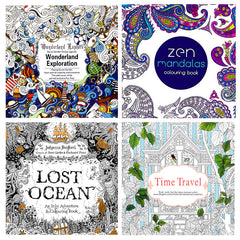 Children's Decompression Coloring Book - Lightweight & Fun